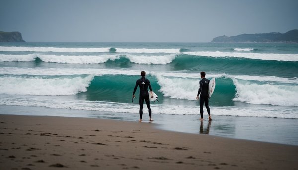 Les cles pour debuter le surf au pays basque en toute securite